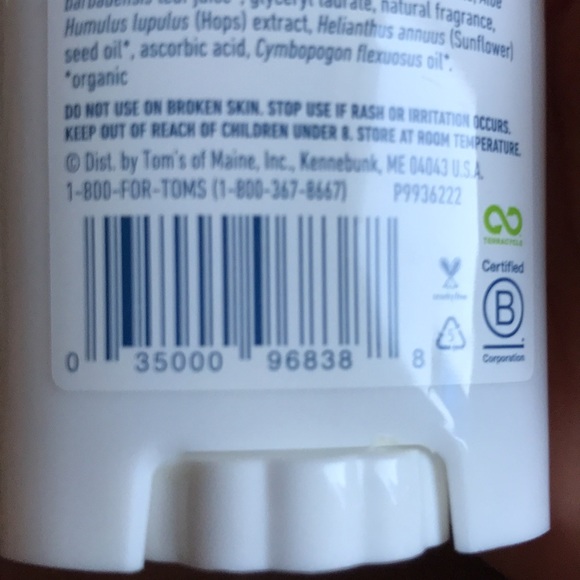 NWT - Tom’s of Maine Natural Wicked Cool Aluminum-Free Deodorant - Summer Fun - Picture 6 of 6